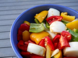 Marinated peppers