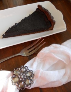 Buckwheat Dark Chocolate Tart