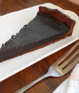Buckwheat Dark Chocolate Tart