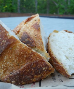 Crusty bread