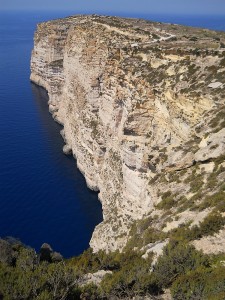 Gozo cliff