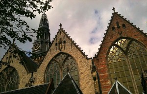 Amsterdam skyline