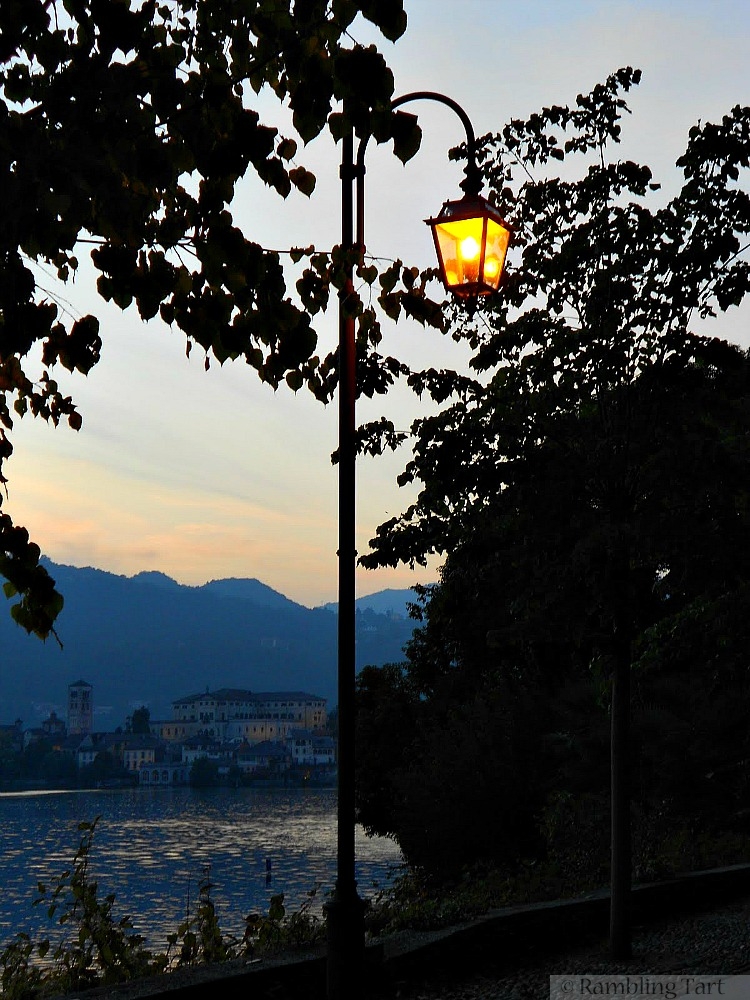 street lamp in Italy