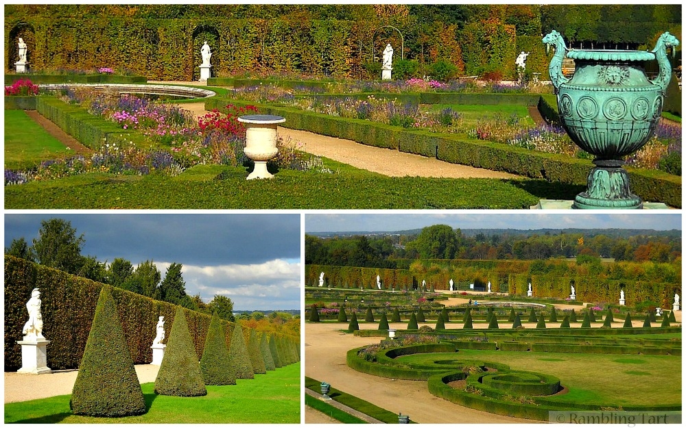 Versailles gardens in Autumn
