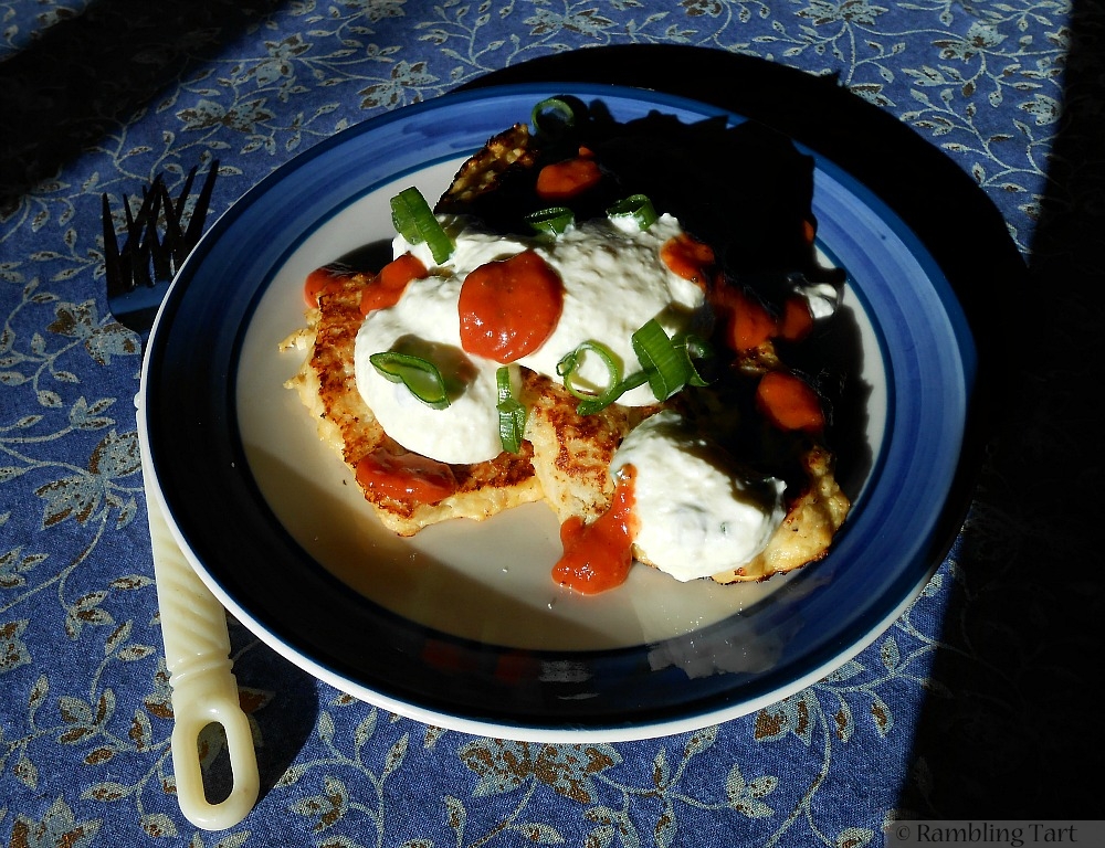 Feta Root Veggie Pancakes