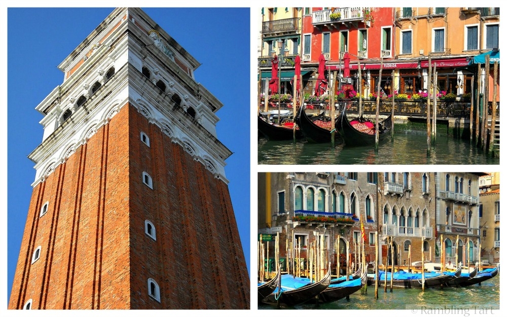 Venice gondolas