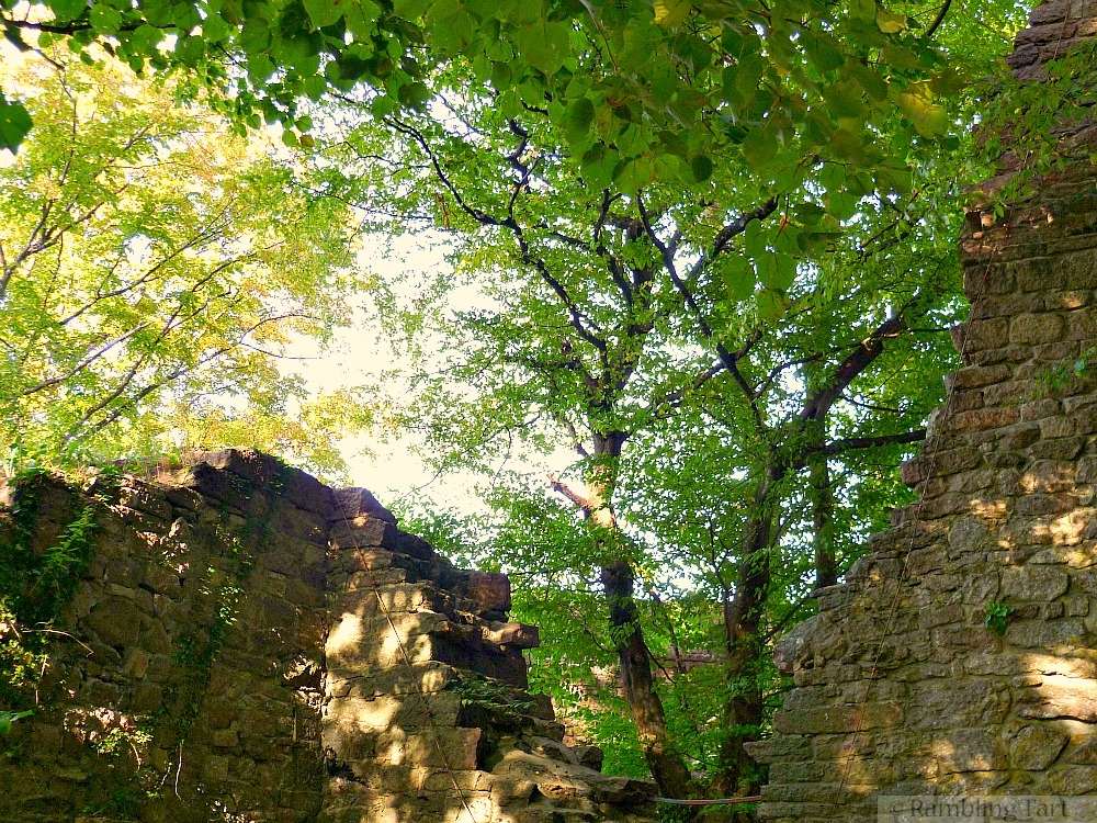 ruined stone wall