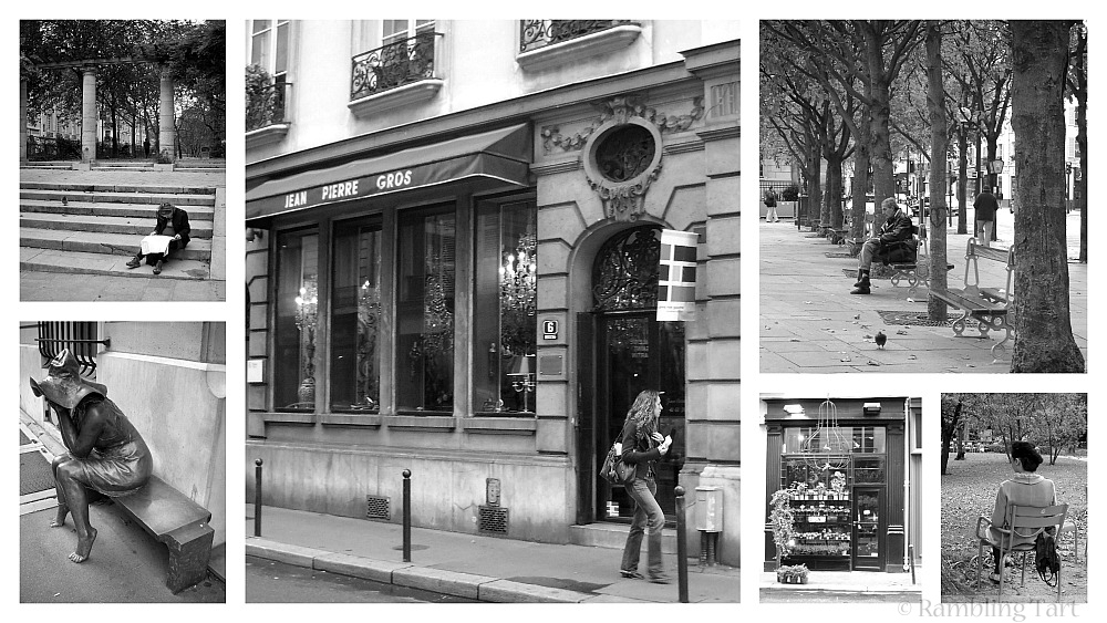 Paris benches