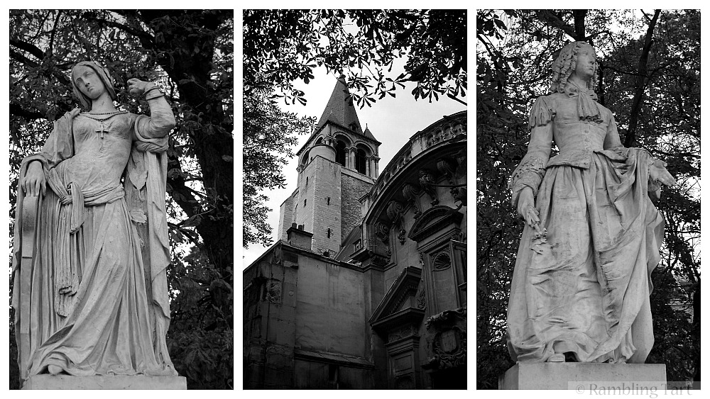 Parisian statues