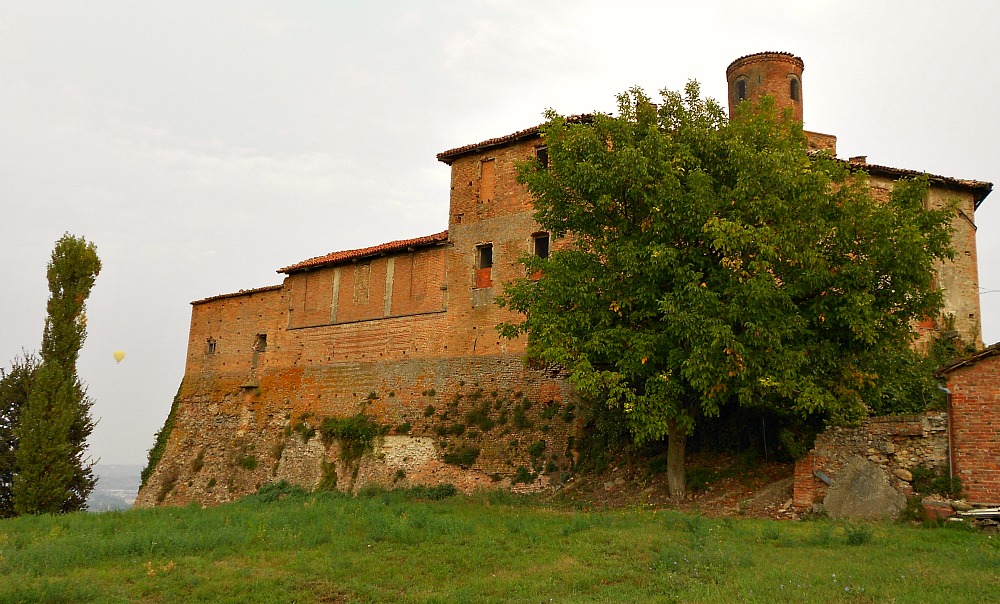 Italian castle ruin
