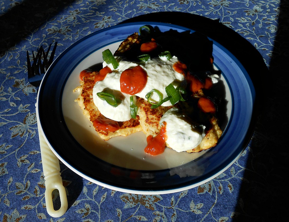 Feta Root Veggie Pancakes