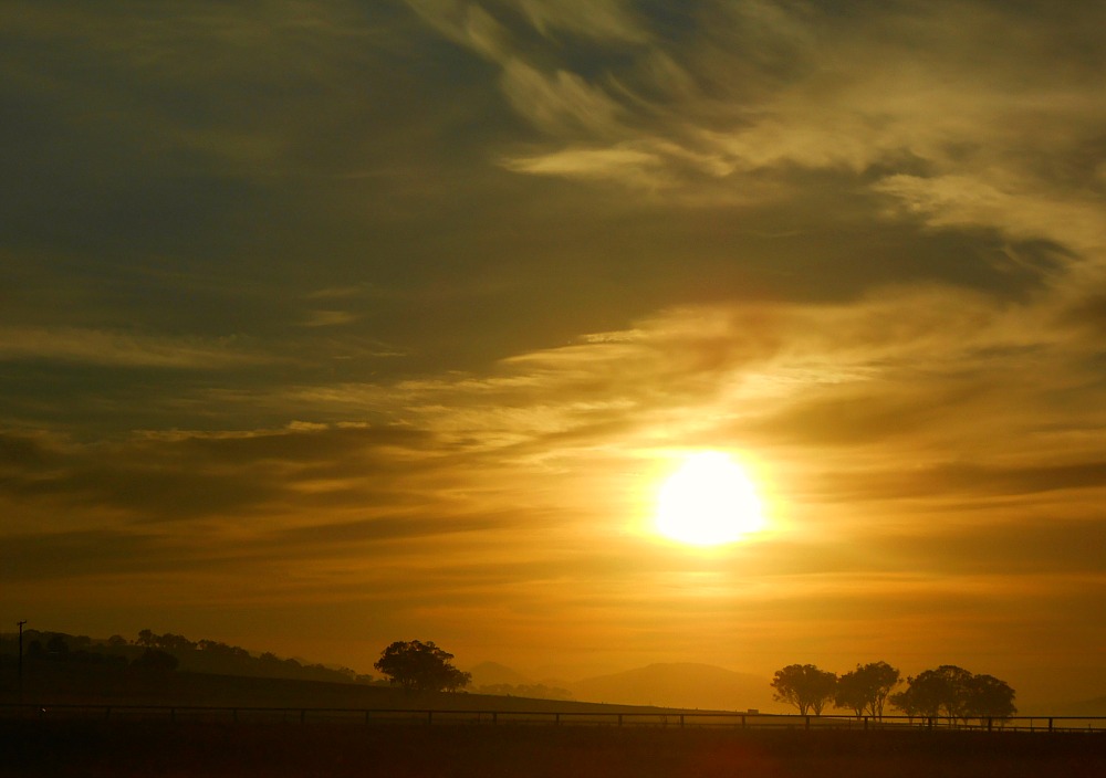 farm sunrise