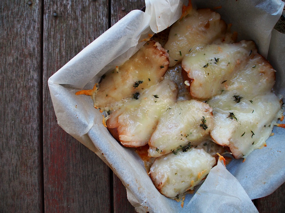 roasted pears with pecorino