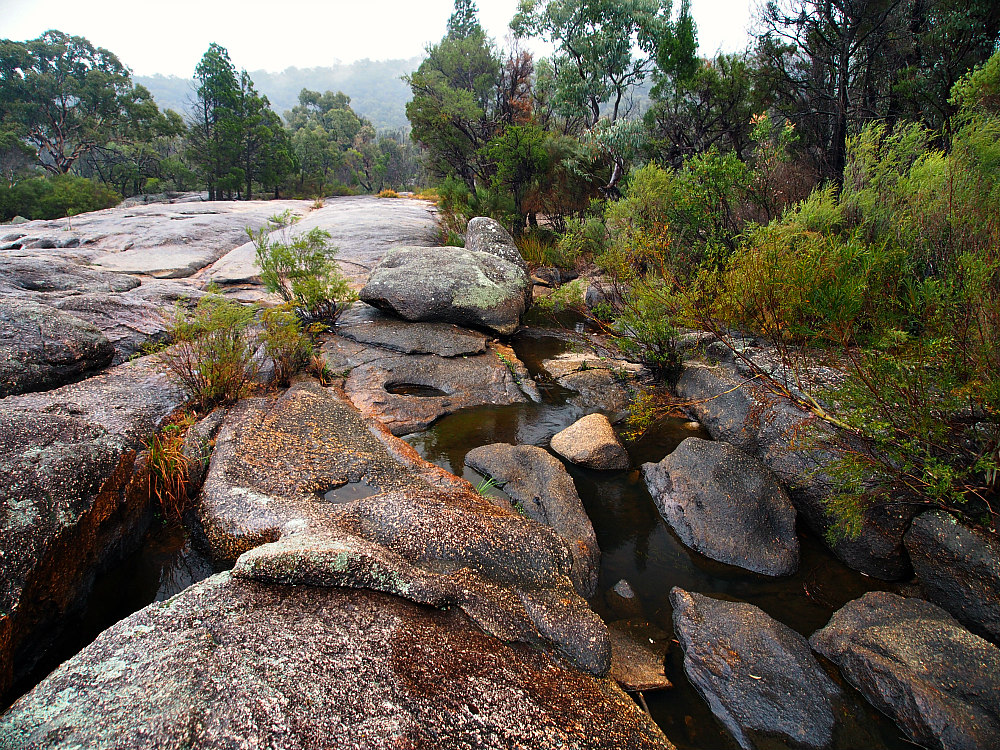 rock pools at Girraween National Park